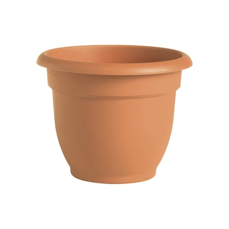 Bloem Bloem Ariana 8.5 in. H X 11 in. W Resin Traditional Planter Terracotta 20-56110